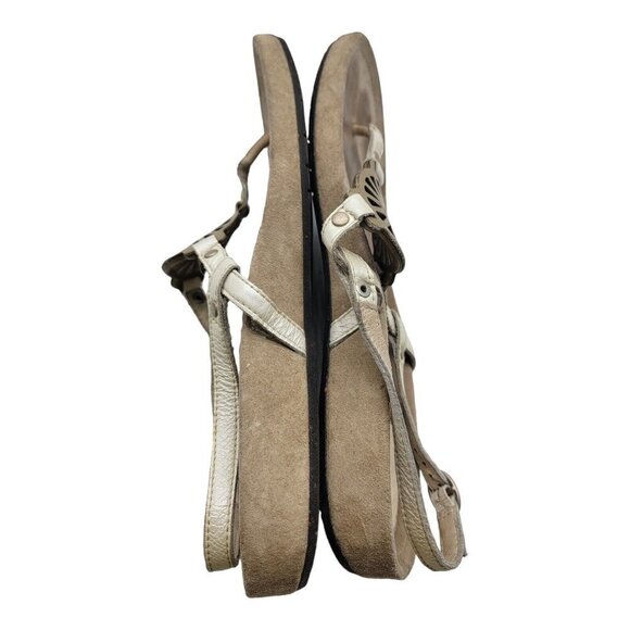 UGG Shoes Womens Size 10 Australia 1765 Slingback Thong leather sandals - Picture 9 of 12